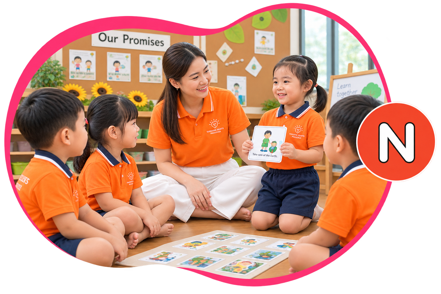 Nurtured Character - Sunshine Hearts Preschool