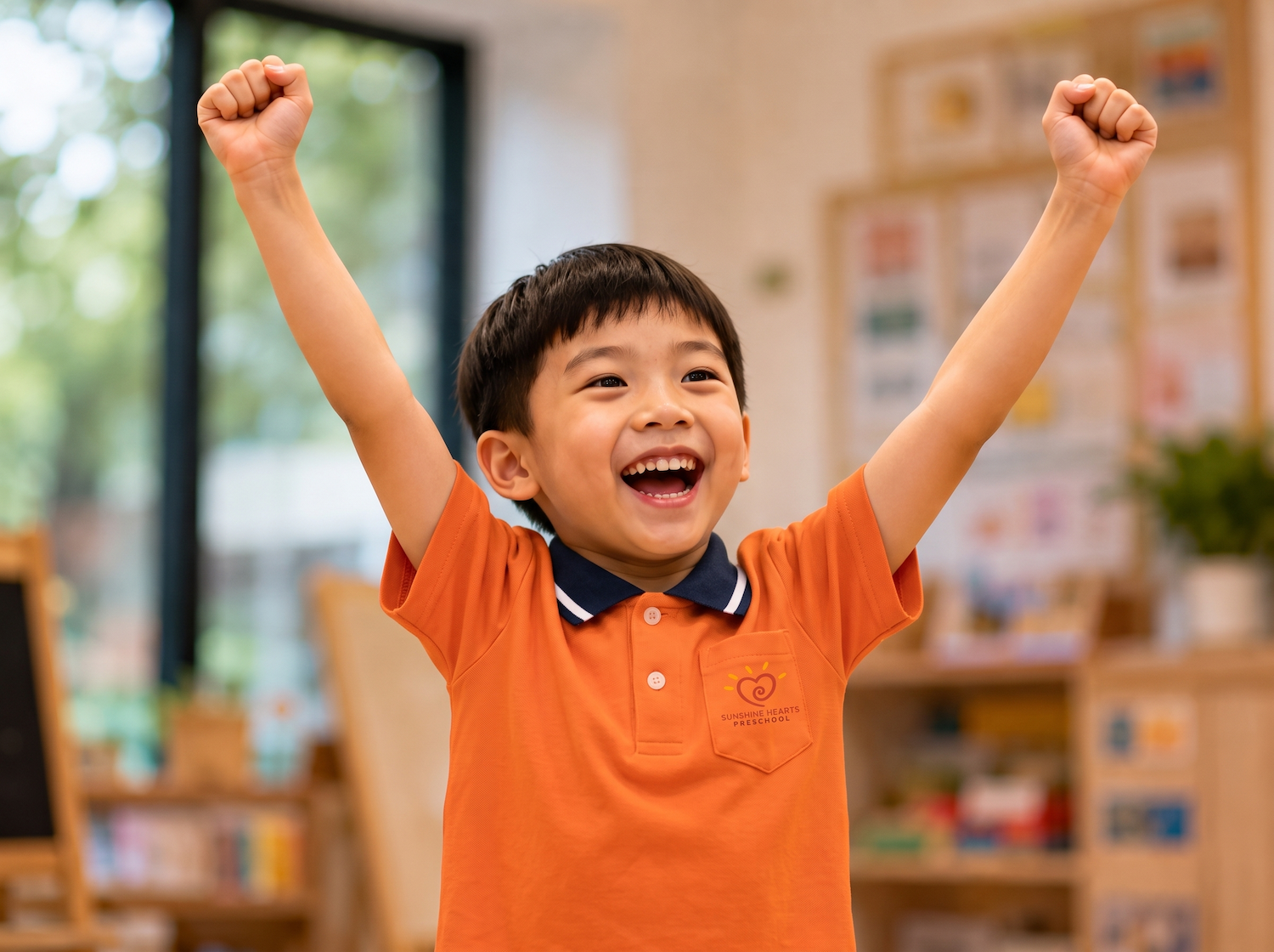 Happy child - Sunshine Hearts Preschool